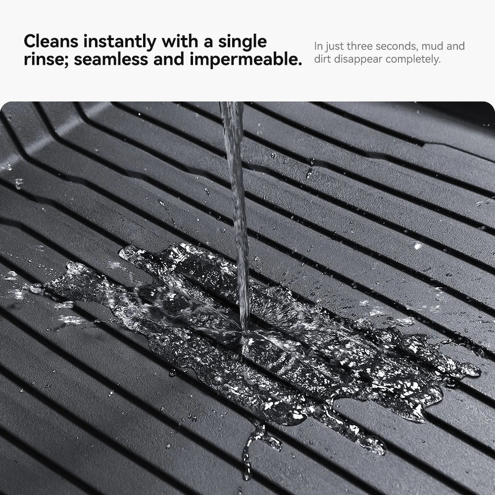 YZ 360° Full Cover TPE Injection Floor mat waterproof Anti-Slip Set Floor Liner Mat For Tesla Model Y Juniper 2026-2026