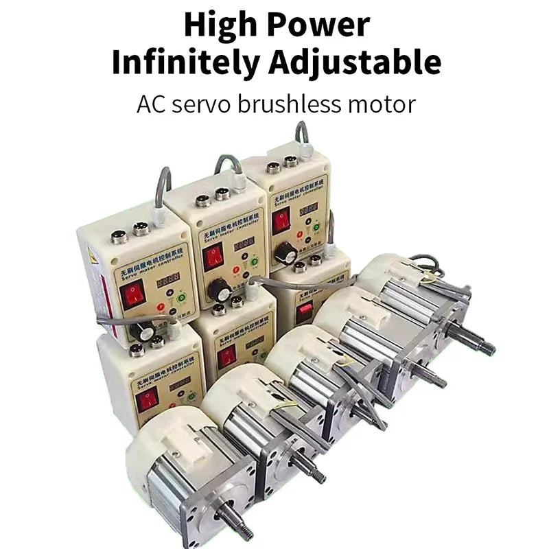 Brushless Servo Motor Kit 110V 220V 550W-2200W for Lathe Machinery CNC Servo motor Servo Motor System Industrial AC Servo Motor