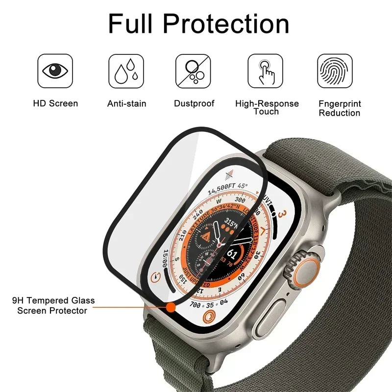 1-5PCS Screen Protector for Apple Watch 10 9 8 7 6 5 40MM 41MM 42MM 44MM 45MM 46MM Not Tempered Glass Film IWatch Ultra 2 49MM
