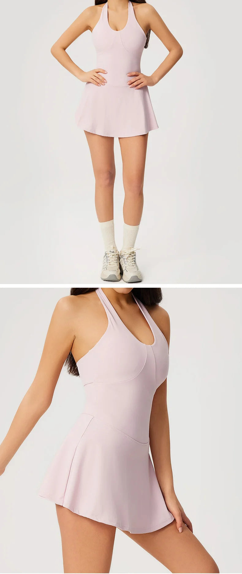Women's Sleeveless Yoga Romper Jumpsuit – Gym Fitness One-Piece Sportswear | S–XL (Beige, Black, Sky Blue, Pink)