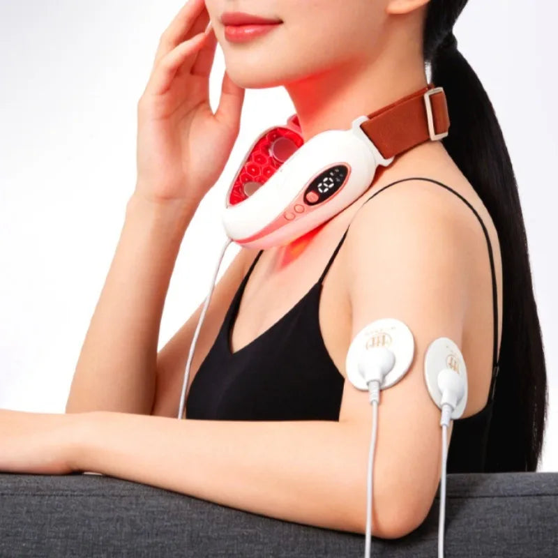 V Face Shaped Massager Red Light Therapy Micro-current Face Shaping Machine Skin Care Lifting Facial Home Use Beauty Devices