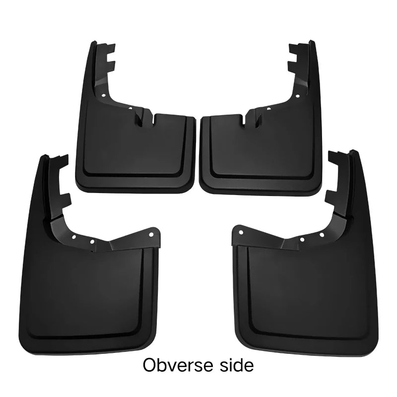 Mud Flaps Splash Guards for Ford F-150 / Lightning 2021–2024 (Front & Rear)
