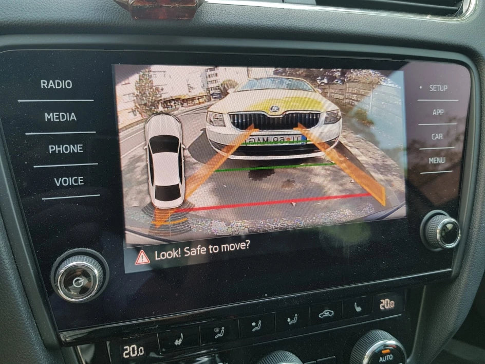 Car CanBus Reversing Dynamic Trajectory Parking Rear View Camera for Skoda Octavia Volkswagen Tiguan 187B 280 MQB PQ Audi A5 Q5