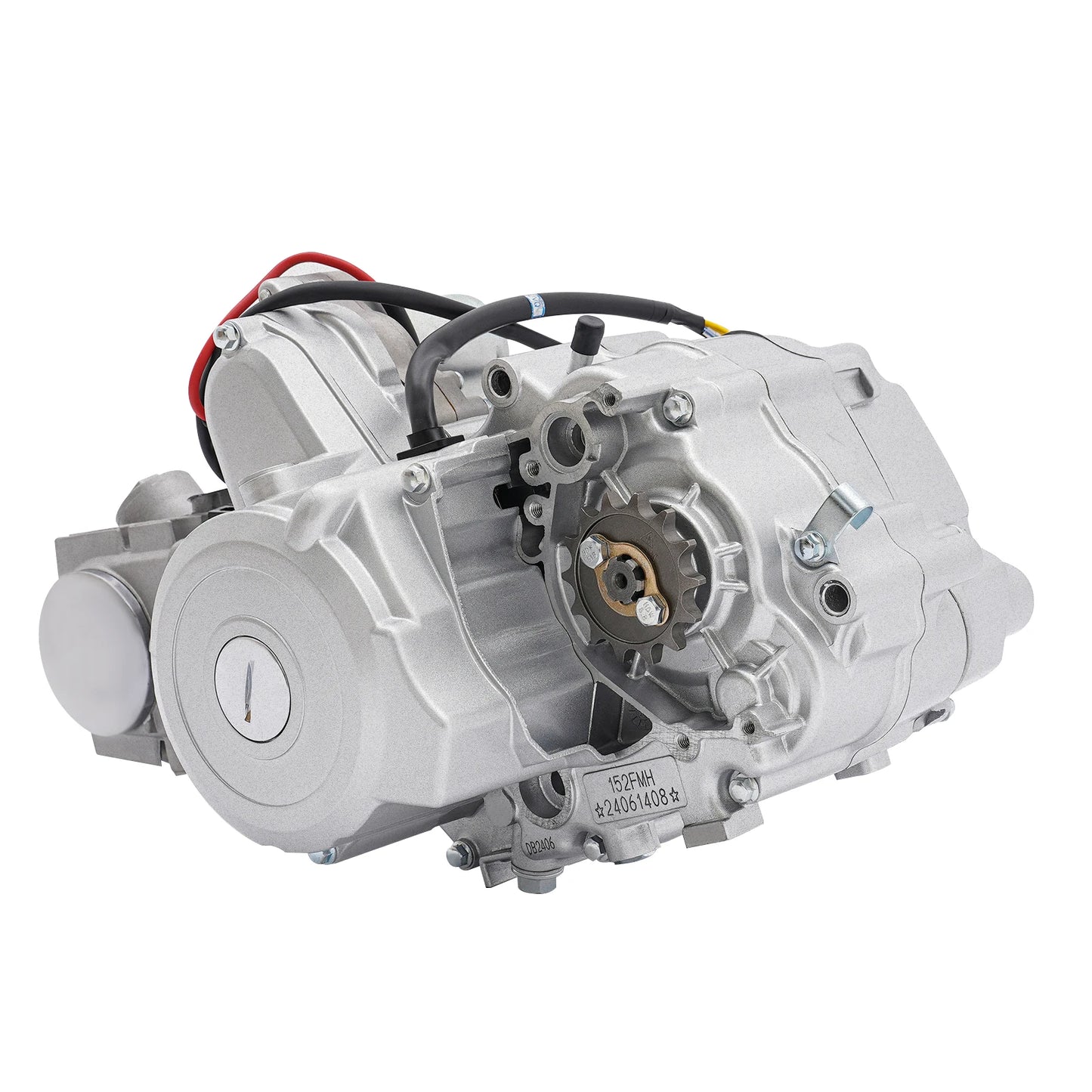 110cc 4-Stroke Complete Engine Motor 152FMH Auto Transmission with Electric Start for 50cc 70cc 90cc 110cc ATV Quad Go Kart Off-Road Pit Bike Mini Dirt Bike Buggy UTV