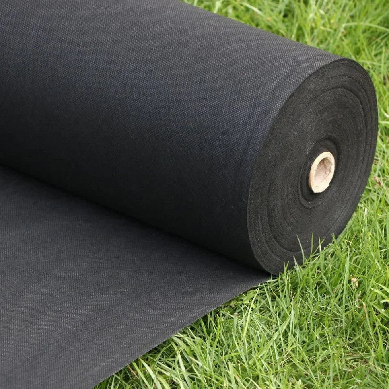 Heavy-Duty Weed Barrier Fabric for Garden & Driveways