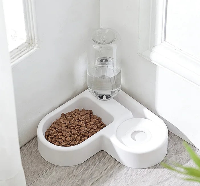 Double Pet Bowl Set - Food & Water for Cats & Small Dogs – photo 7