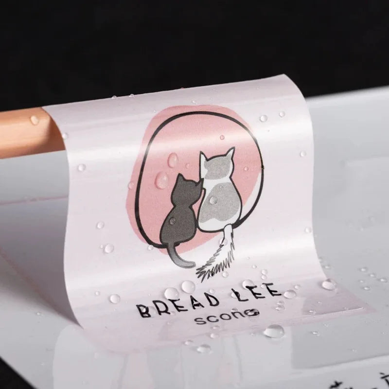 500PCS Custom Stickers and Customized Logo Wedding Baptism Stickers Design Your Own Logo Stickers Personalize Stickers
