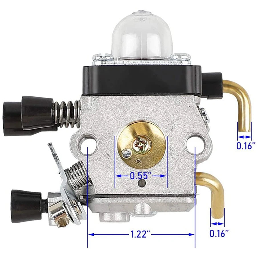 For STIHL FS55 FS55R FS38 FS45 FS46 KM55 HL45 FS45L FS45C FS46C FS55C FS55RC Carburetor String Trimmer Weed Eater