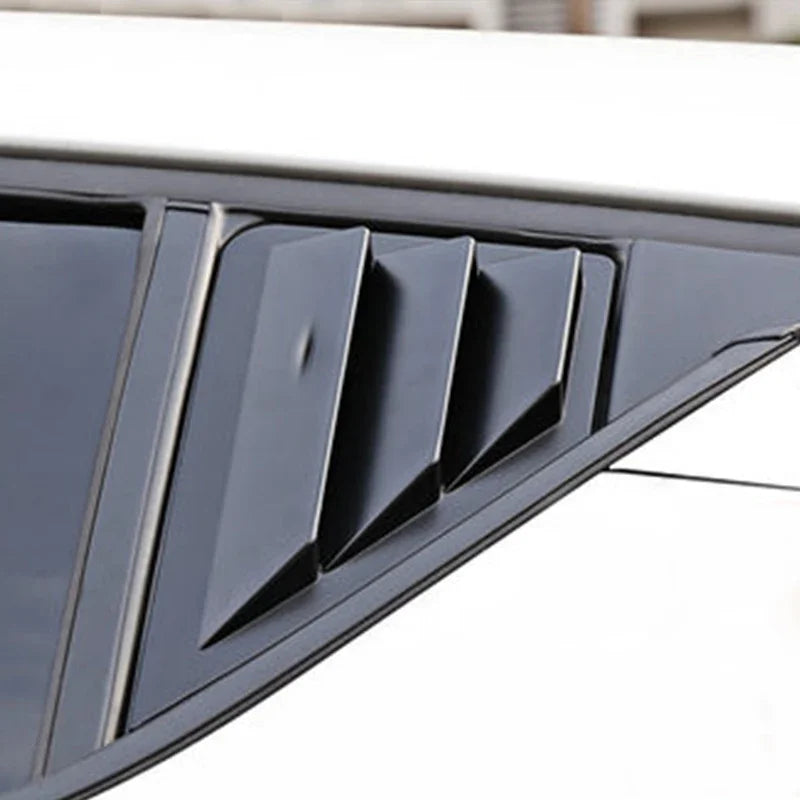 2Pcs Car Rear Windows Cover Sticker Window Triangle Shutters Trim for Toyota C-HR CHR C HR 2016 - 2022 Car Accessories Car Decal