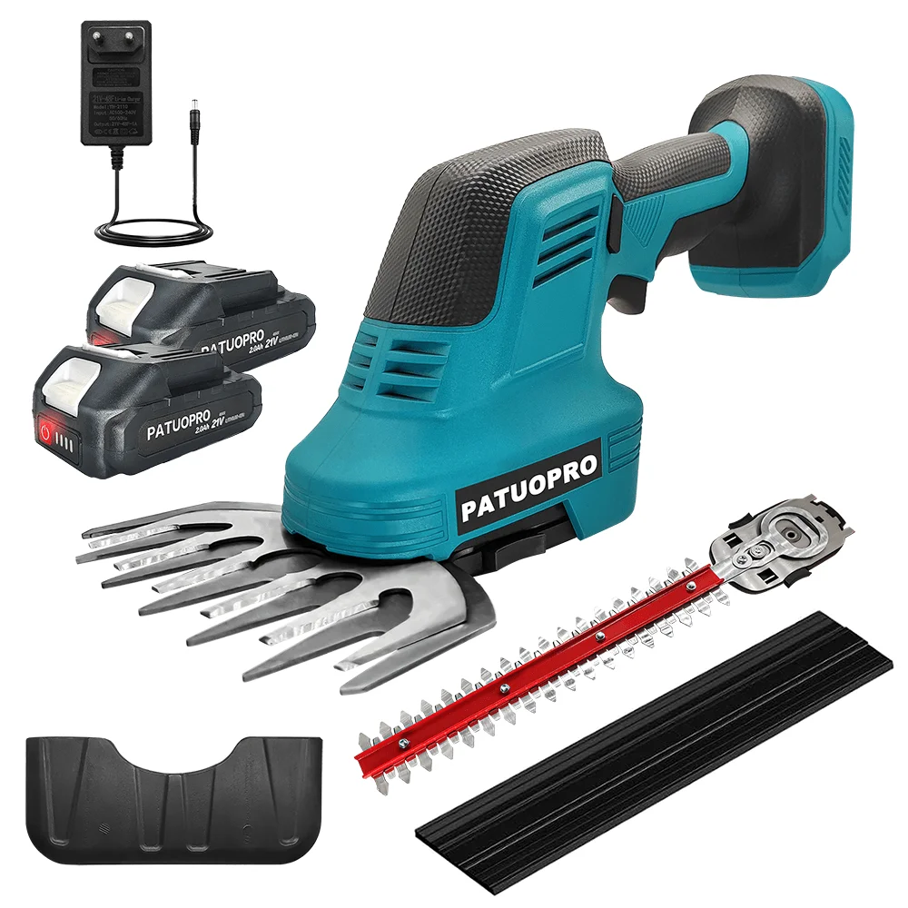 Cordless Hedge Trimmer 1700RPM – Handheld Grass Cutter Compatible with Makita 18V Battery (Battery Not Included)