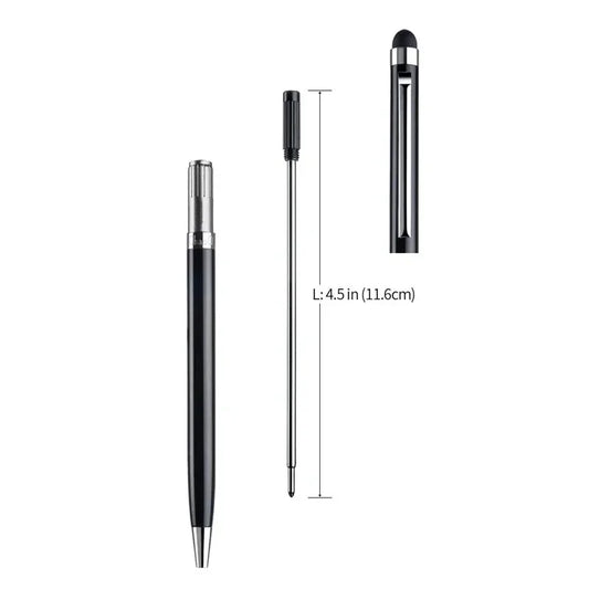100 Pcs 13-Color 2-in-1 Metal Stylus Ballpoint Pen - photo 6