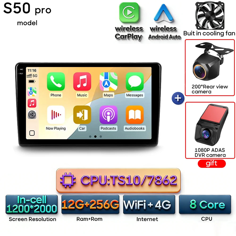 Android For Citroen C4 Grand Picasso 2006 2007 2008 - 2013 Car Multimedia Player Carplay Auto Radio Video Stereo Navigation GPS