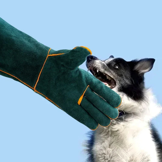 Bite Resistant Pet Safety Gloves – Multi-Purpose Animal Handling & Dog Training Gloves | 35cm & 60cm
