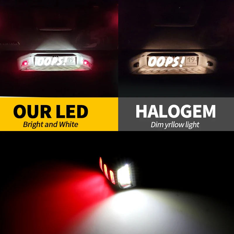 LED License Plate Lights (2-Pack) — Chevrolet Suburban, Tahoe & GMC Sierra / Yukon