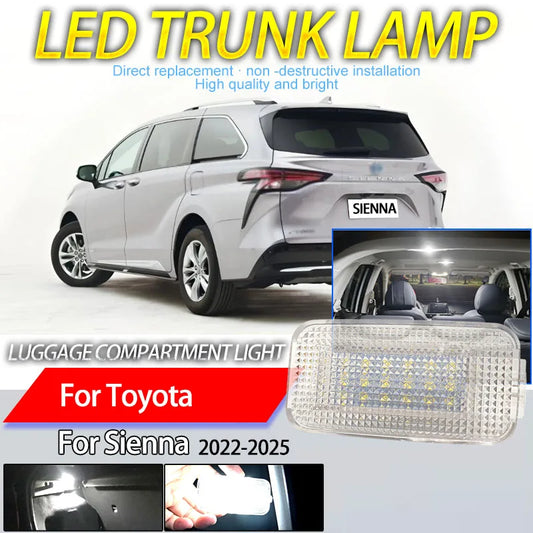 Bright LED Trunk Light for Toyota Sienna (2016-2025)