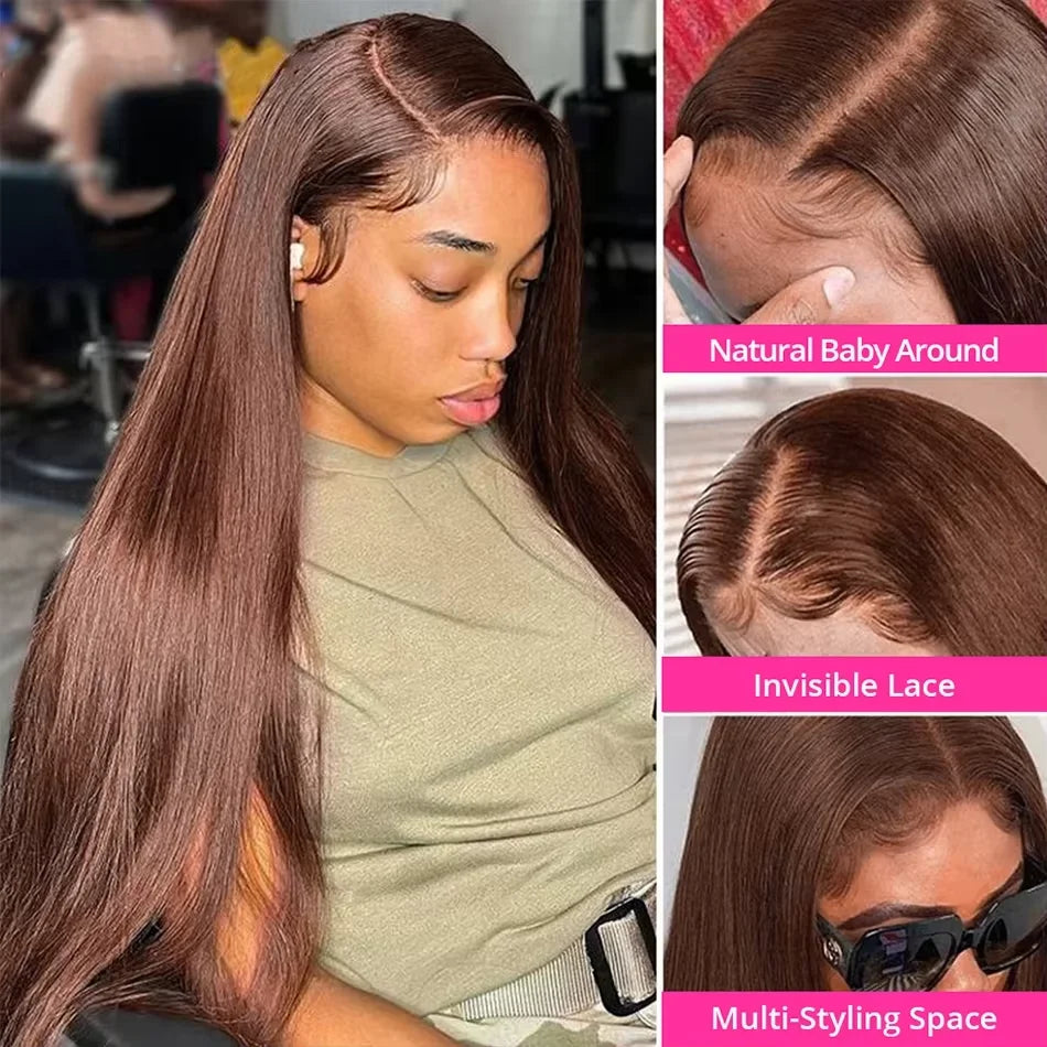 Luxurious Vietnamese Human Hair Wig - HD Lace Frontal 13x6
