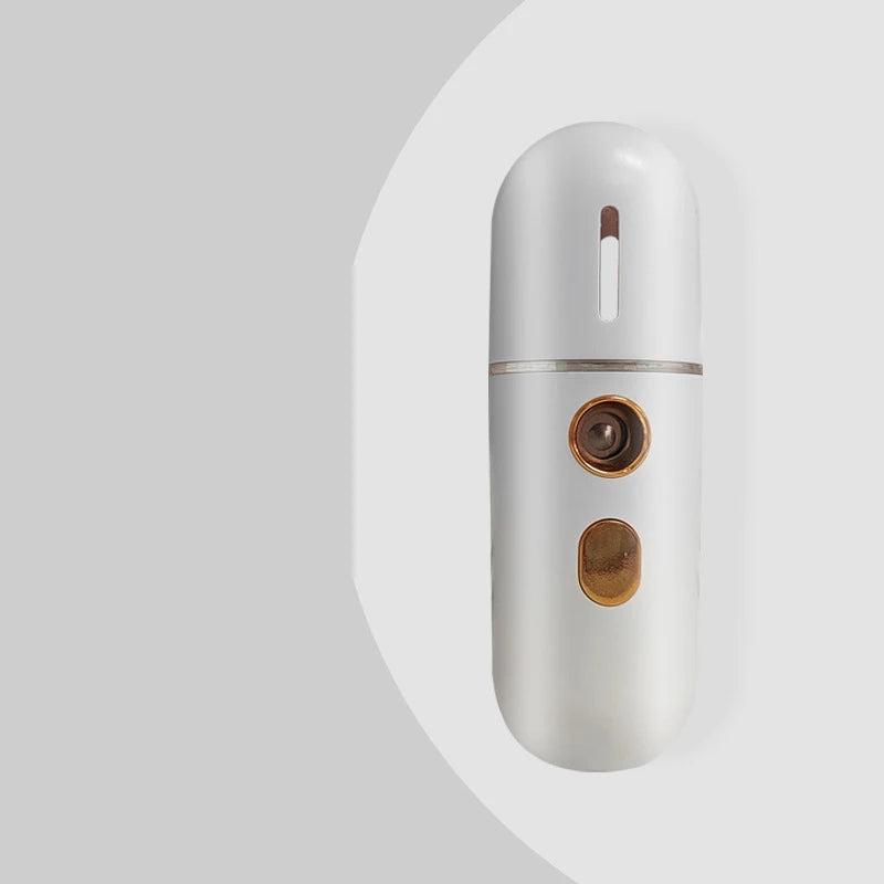 Nano Spray Facial Steamer for Face, Cool Facial Mister Steamer Handy Mist Sprayer Moisturizing Hydrating for Skin Care, Makeup