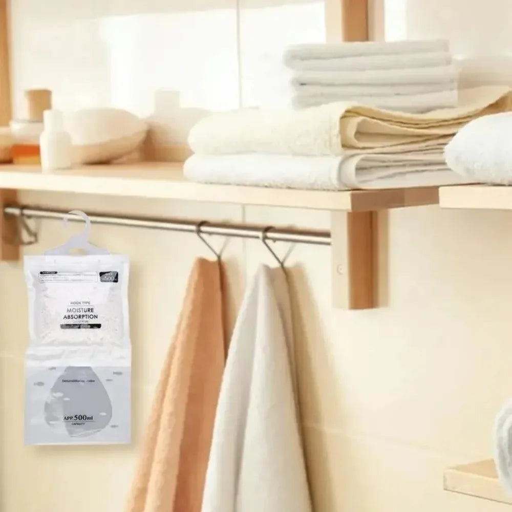 Hanging Dehumidification Bag Water Absorption Moisture-Proof Mildew-Proof Dehumidification Bag Household Desiccant Large Package