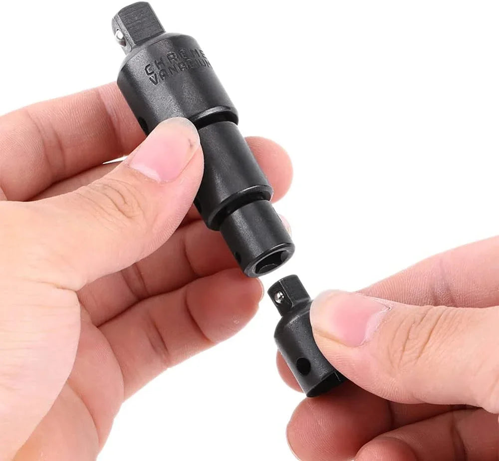 4PCS Impact Socket Adapter Reducer Set 1/2 3/8 1/4 inch Use Wrenches Drills in Auto and Impact Driver Construction Work