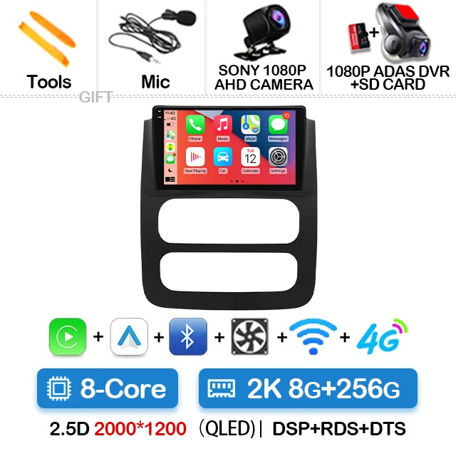 Android Car Radio & GPS Navigation Head Unit — Dodge RAM 1500/2500/3500 (2002-2005)