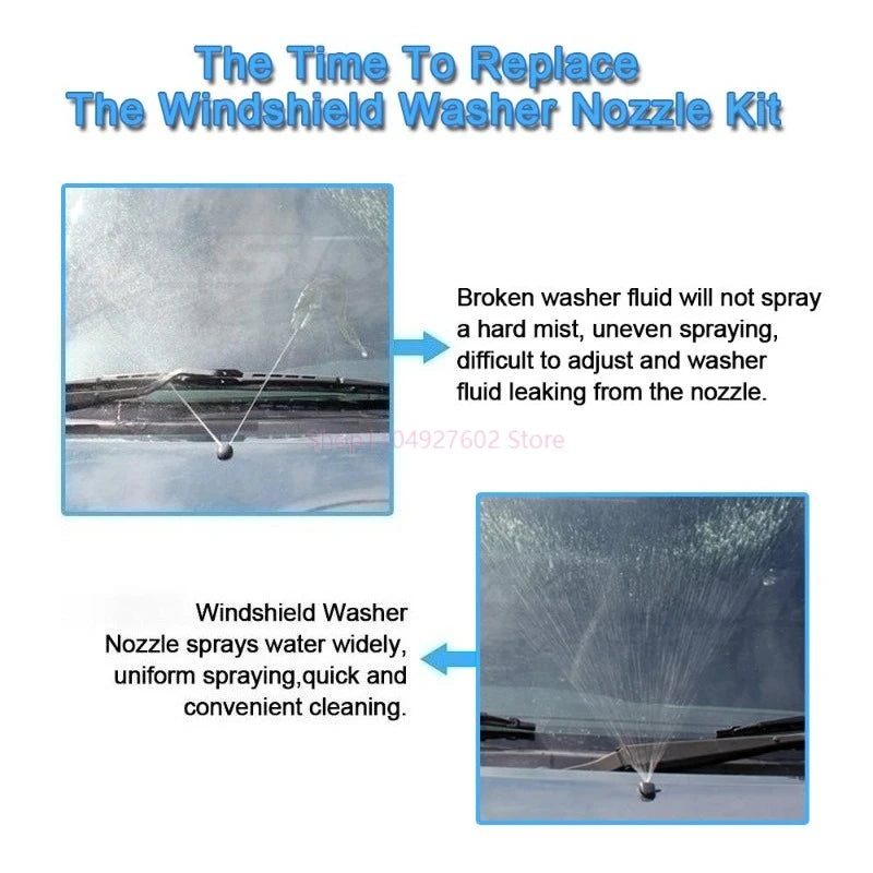 High-Quality Windshield Washer Nozzle Kit for Dodge RAM