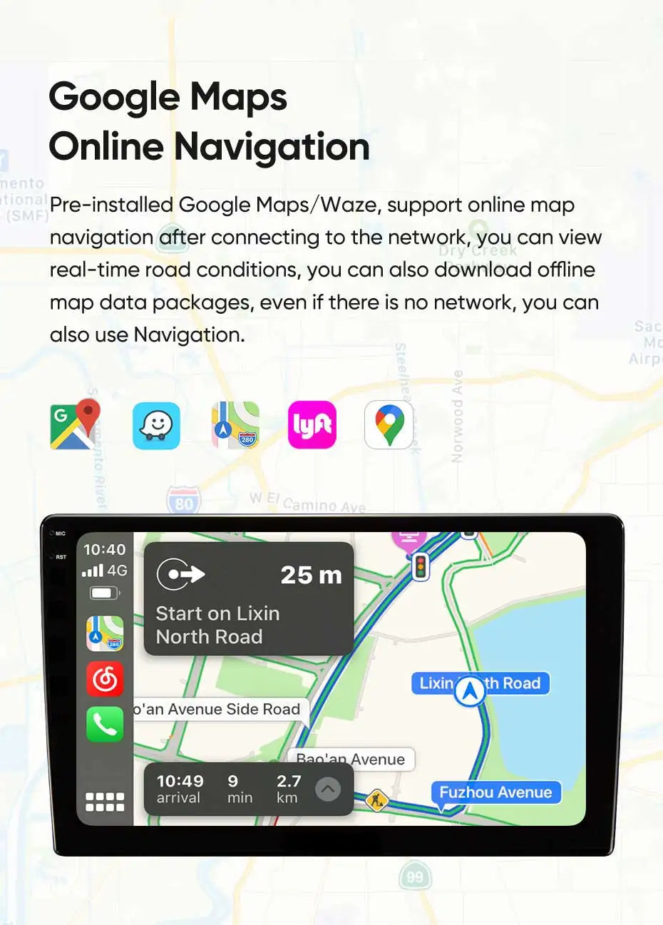 Android 16 Car Radio Multimedia Player For Chevrolet Silverado Impala GMC Yukon Acadia Sierra Carplay Car Stereo Dsp Ai Voice BT