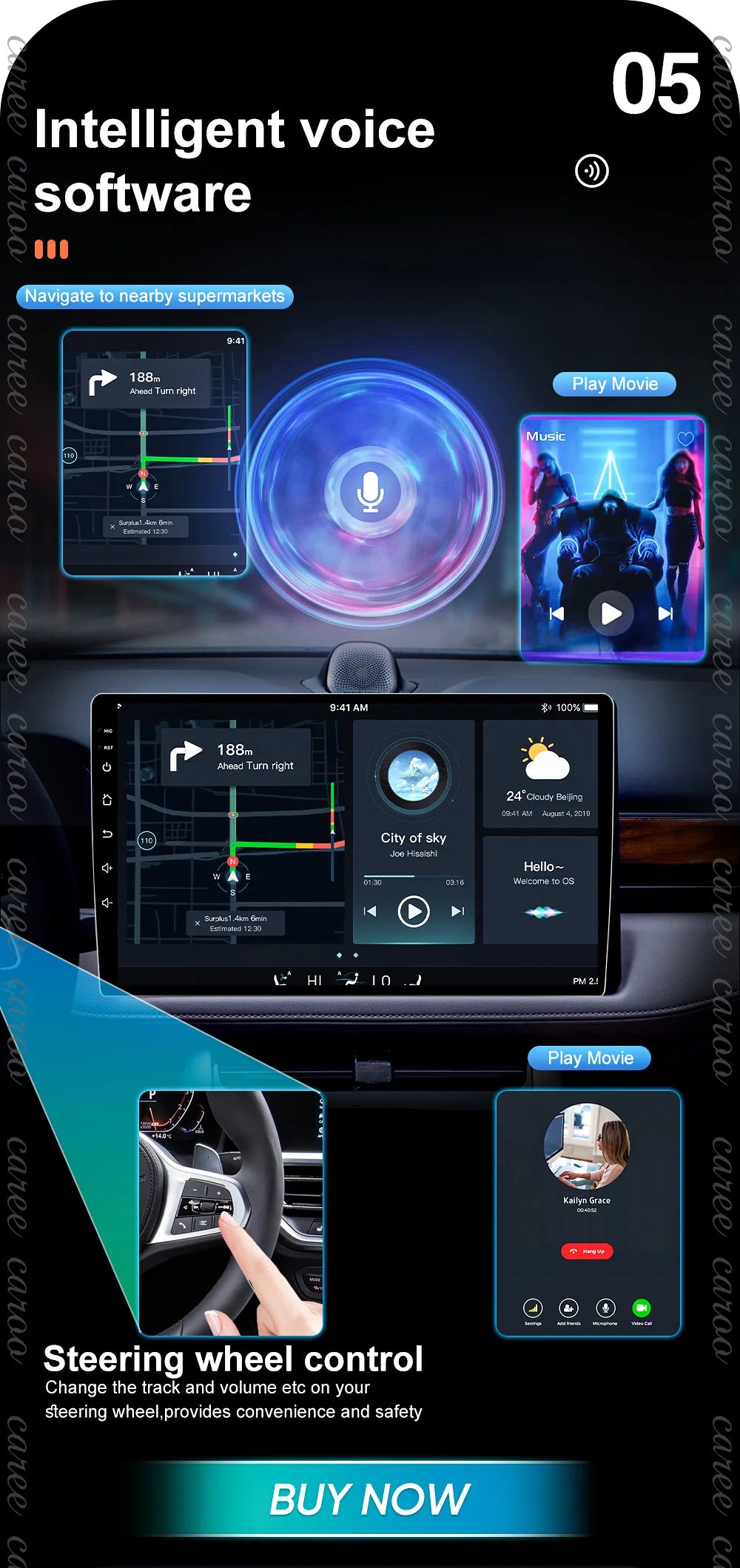 2din Carplay Auto For Chevrolet Aveo2 Sonic T300 2011-2015 Android 15 8 Core Car Radio Multimedia Radio Player GPS Navigation BT