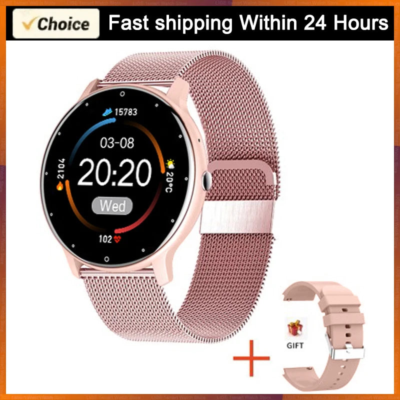 LIGE Smart Watch — Fitness Tracking, Waterproof, iOS & Android