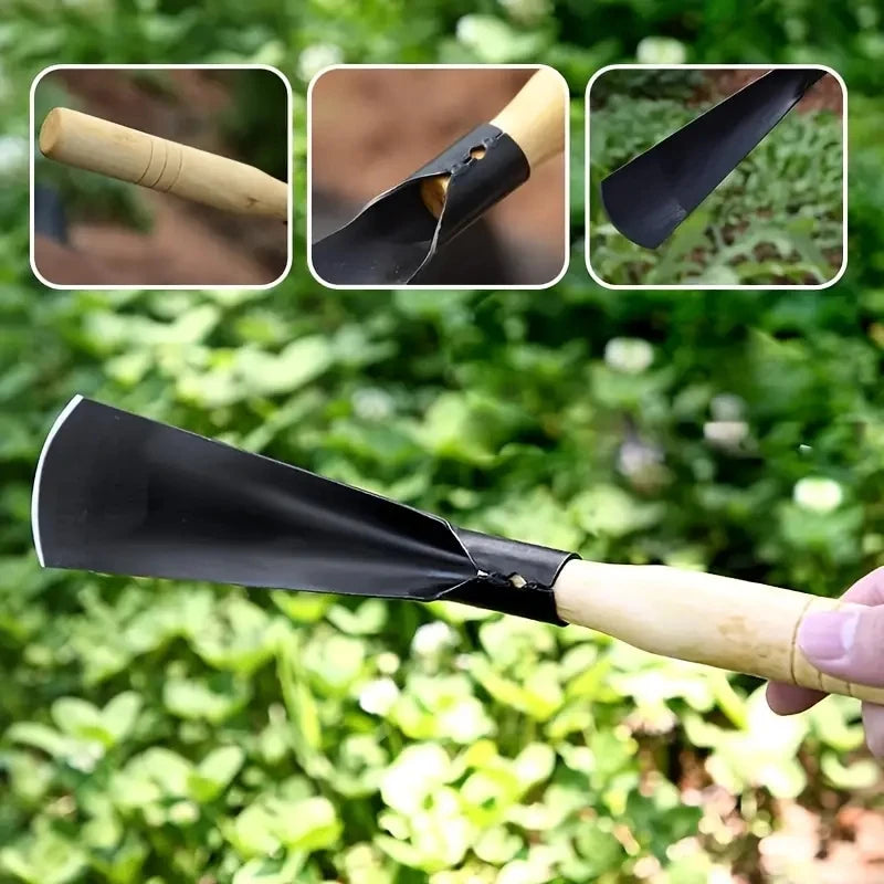 2pcs Metal Garden Trowels - Hand Shovels for Digging, Transplanting, Planting, and Weeding Tools