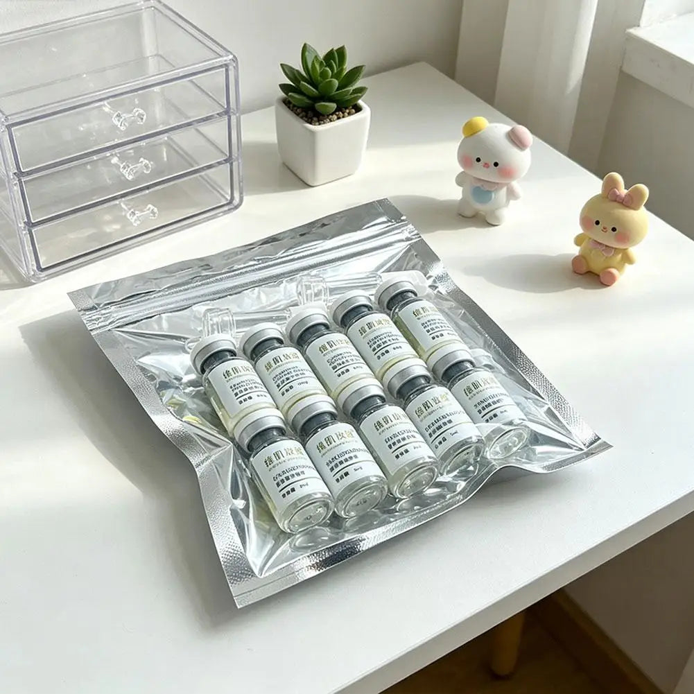 GHK-CU Copper Lyophilized Powder Anti-wrinkle And Firming Blue Copper Skin Repair Freeze-dried Powder Set Reduce Fine Lines