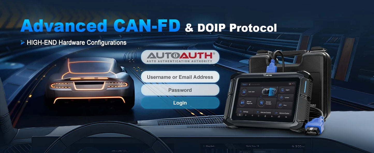 Lifetime Free Update VDIAGTOOL VD70Lite Automotive Scanner AII Systems Car Diagnostic 31 Reset FCA Bidirectional OBD2 Scanner