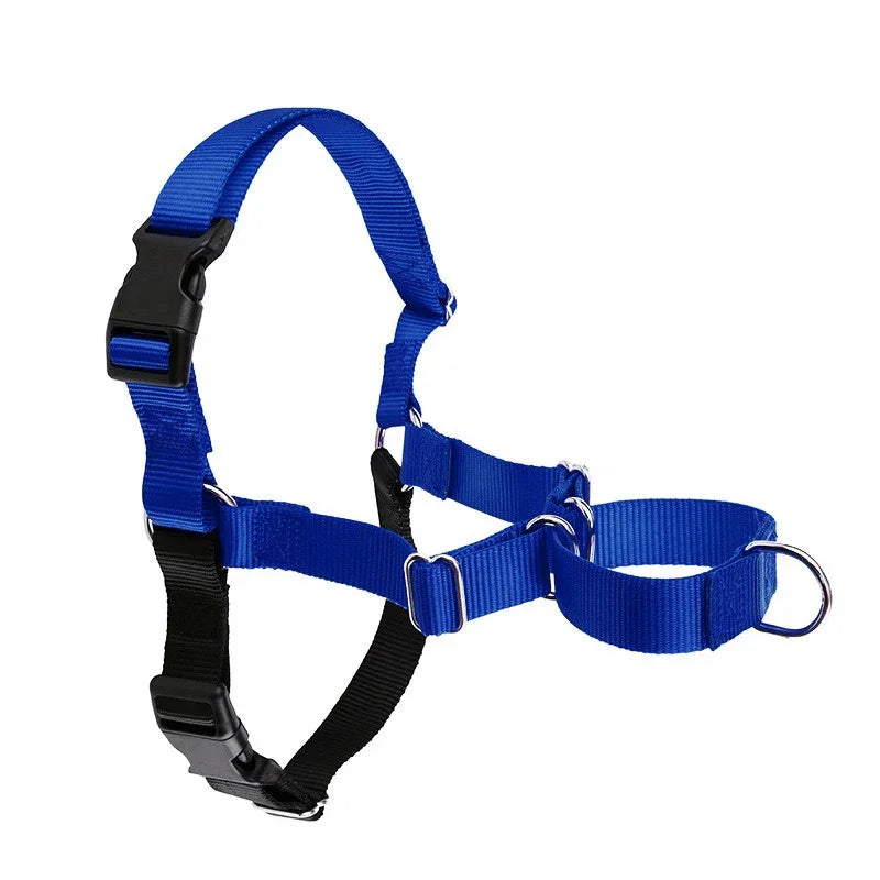 Medium Big Dogs Vest Harness Anti Break Solid Nylon Chest Traction Durable Husky Adjustable Walking Training Pet Accessories