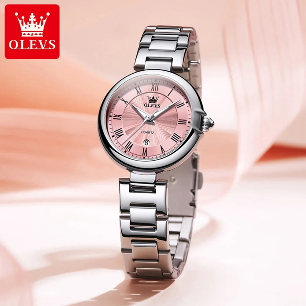 OLEVS Brand new minimalist and fashionable quartz watch, waterproof women's watch 5608