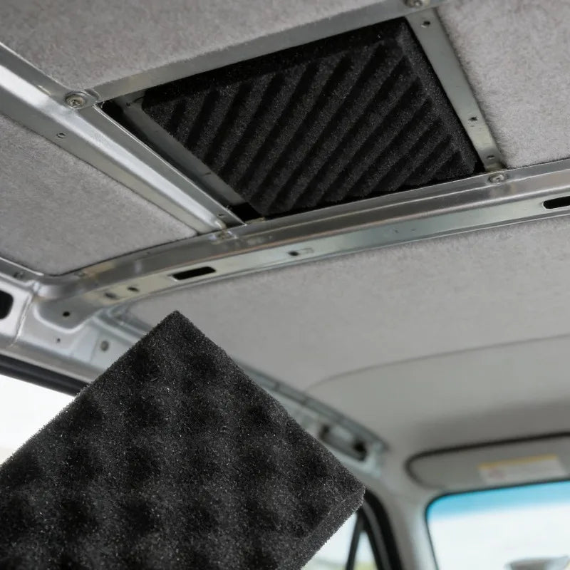Car Self-adhesive Sound-absorbing and Shock-absorbing Insulation Foam Auto Hood Sound Insulation and Mute Material