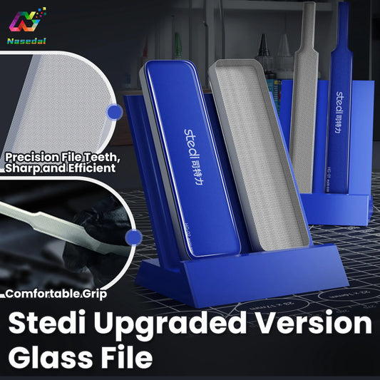 Stedi HG-01/02 2.0 Upgraded Glass File Washable Durable Model Polishing Tools for Gundam Scale Model Making Tools Hobby DIY