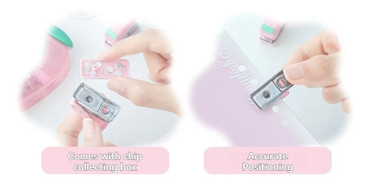 1PC Tool Set High Beauty Strawberry Efficiency Set Stapler Storage Stationery Student Specific Tool Set