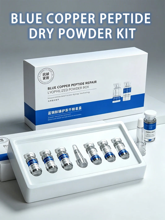 Blue Copper Peptide Dry Powder Kit