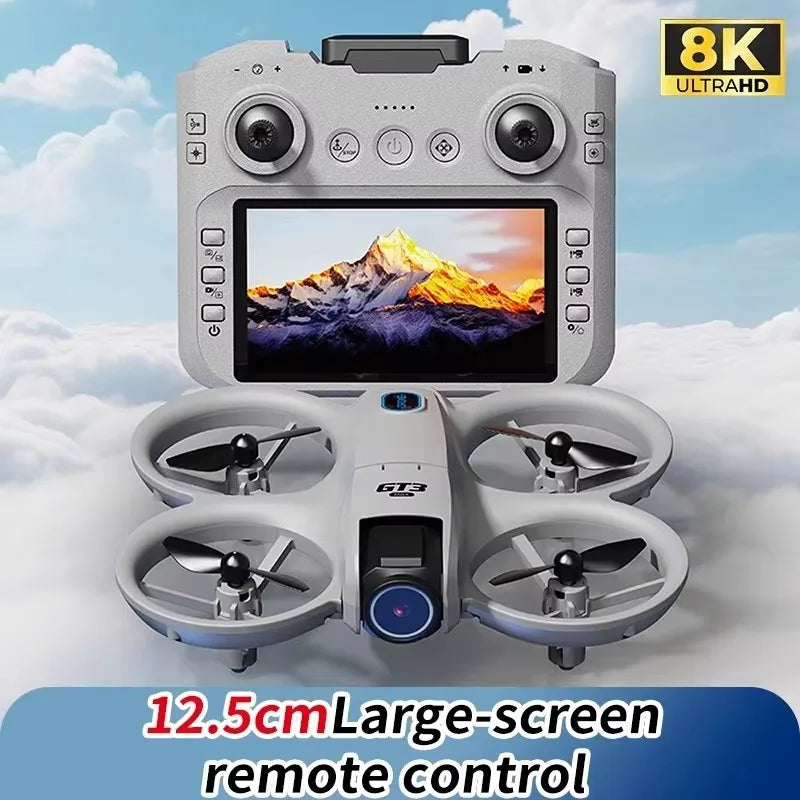 8K 5G GPS Professional HD Aerial Photography Remote Control Aircraft HD Dual Camera Original GT3 Max Drone Quadcopter Toy UAV