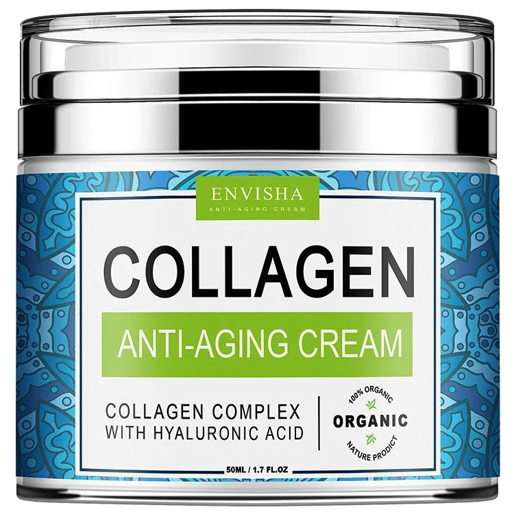 ENVISHA Retinol & Collagen Anti-Aging Face Cream 50ml – Whitening, Pore Refining, Wrinkle Reduction & Deep Hydration | CPNP Certified