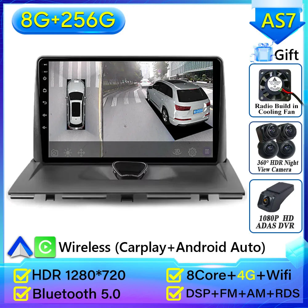 Android Car Stereo for Peugeot Expert, Citroen Jumpy, Fiat Scudo & Toyota Proace (2007–2017) — CarPlay, GPS