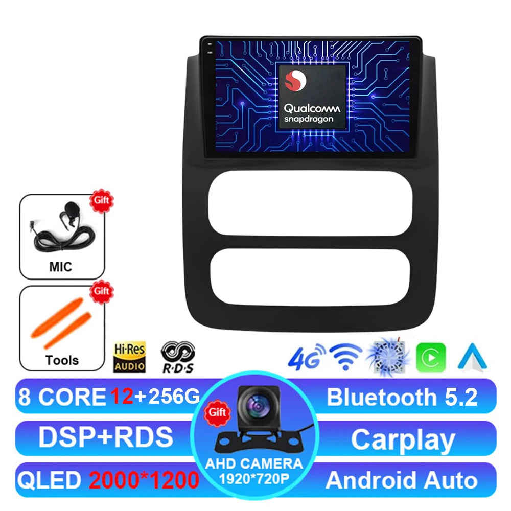 Android 15 Car Radio for 2002-2005 Dodge RAM - CarPlay & GPS