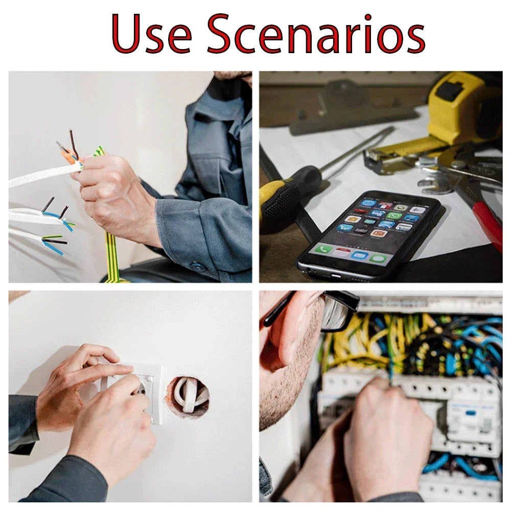 4PCS Non-Contact Voltage Tester Pen Intelligent Electric Screwdriver Power Detector Circuit Tester for Safe Electrical Testing