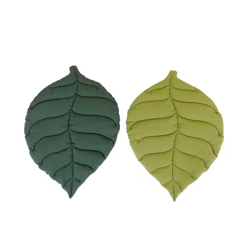 Leaf Shaped Pet Bed Mat - Soft Double Sided Cat & Small Dog Pad - photo 7