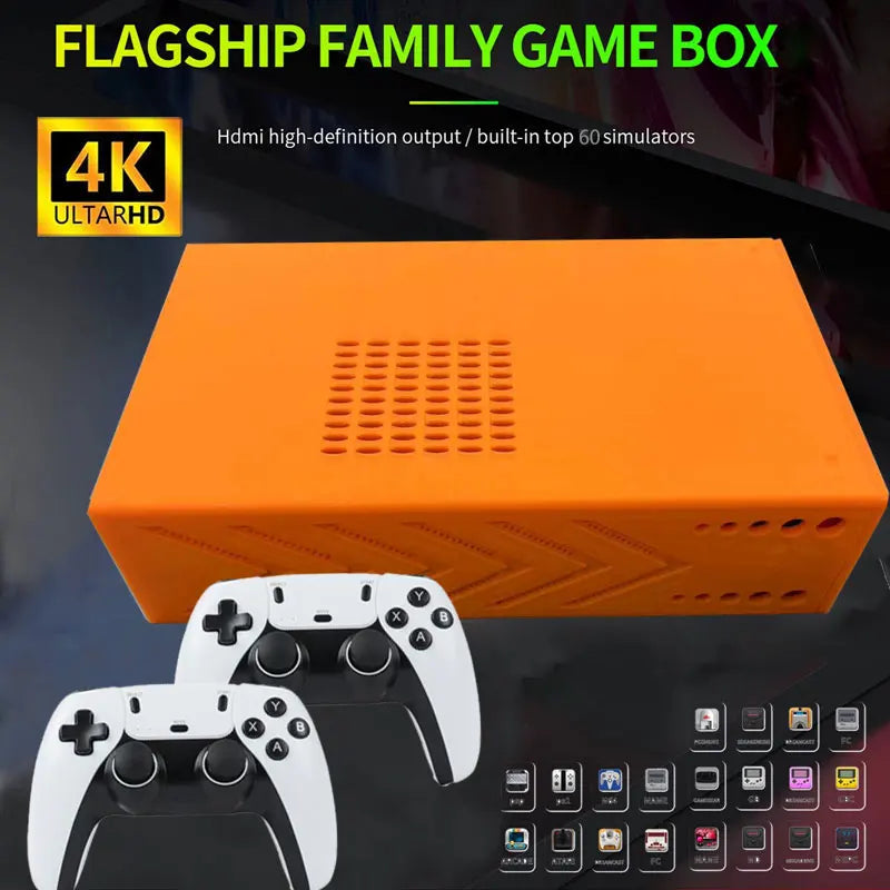 Y3 Pro Batocera Game Console — 4K HD, 60+ Emulators, Wireless Controller TV Console