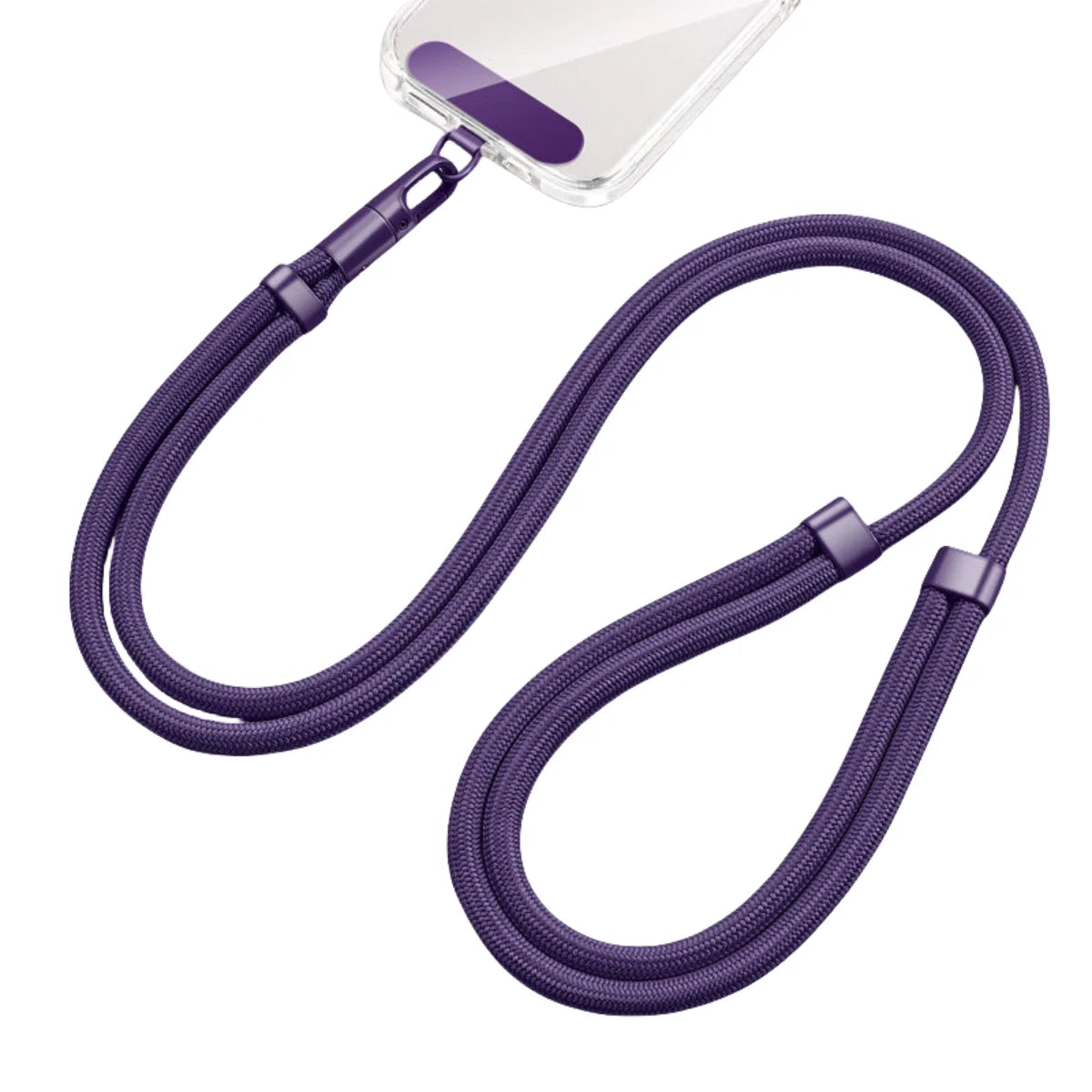 Universal Phone Lanyard with Clip – Anti-Drop 360° Rotation Adjustable Neck & Crossbody Strap for All Phones