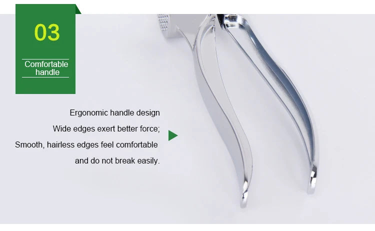 Stainless Steel Garlic Masher & Ginger Grinder – Manual Kitchen Extruder Tool | Vegetable Press