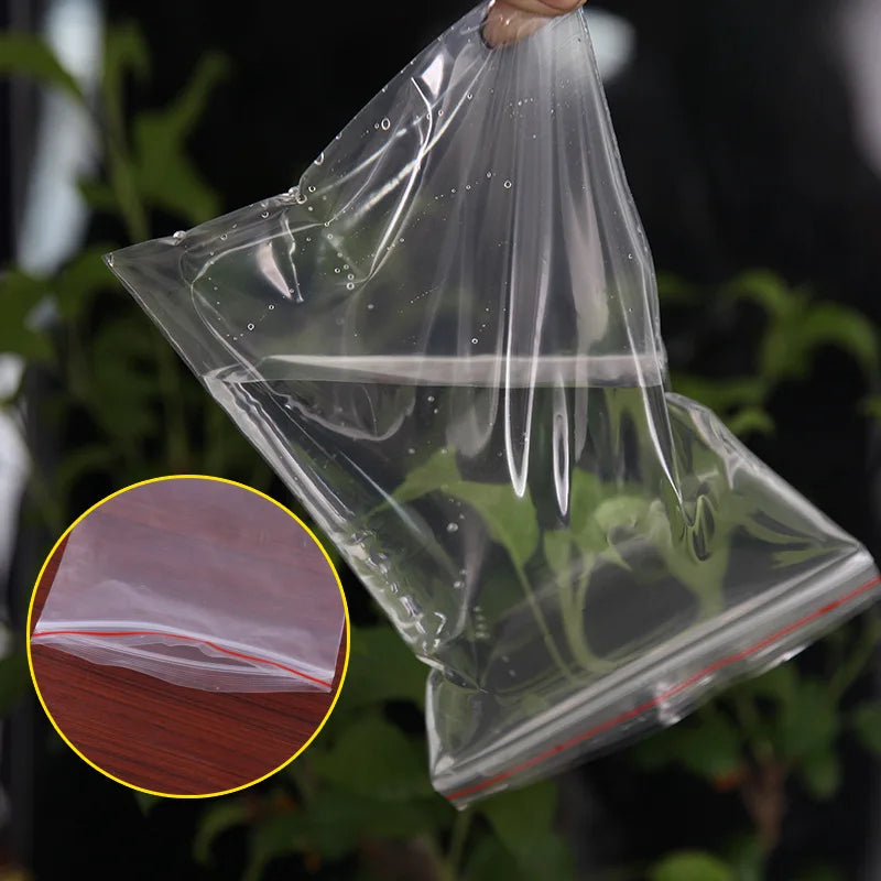 Small Reclosable Zip Lock Plastic Bags – Clear Resealable Storage for Food, Jewelry & Small Parts | Multiple Sizes