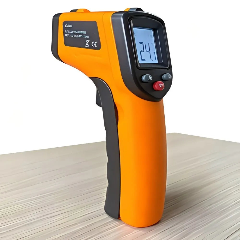 High-Precision Infrared Thermometer Electronic Temperature Gun for Kitchen Baking Water & Oil Temperature Meter Industrial