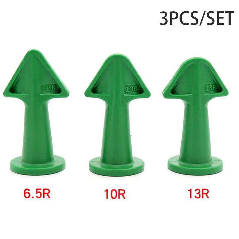 3pcs/set Joint filling nozzle applicator Silicone sealant tool Floor cleaning tile dirt scraper Glue filling tool Glue God Tool