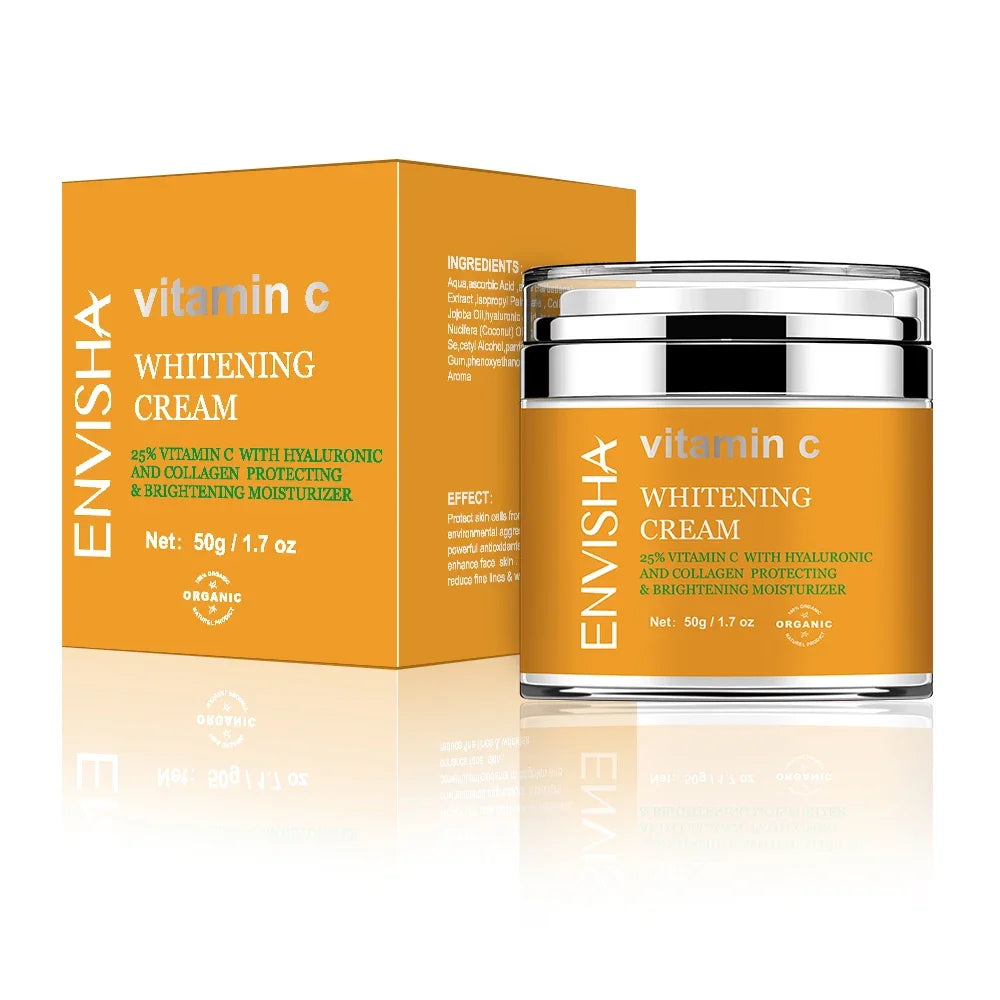 ENVISHA Retinol & Collagen Anti-Aging Face Cream 50ml – Whitening, Pore Refining, Wrinkle Reduction & Deep Hydration | CPNP Certified
